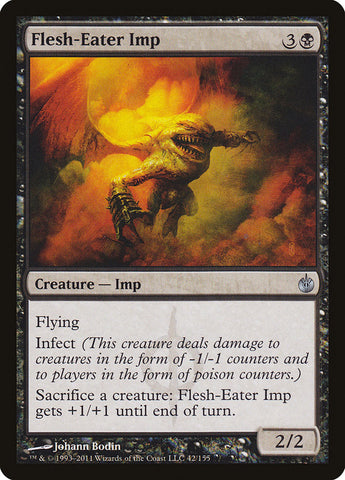 Flesh-Eater Imp [Mirrodin Besieged] Magic: The Gathering
