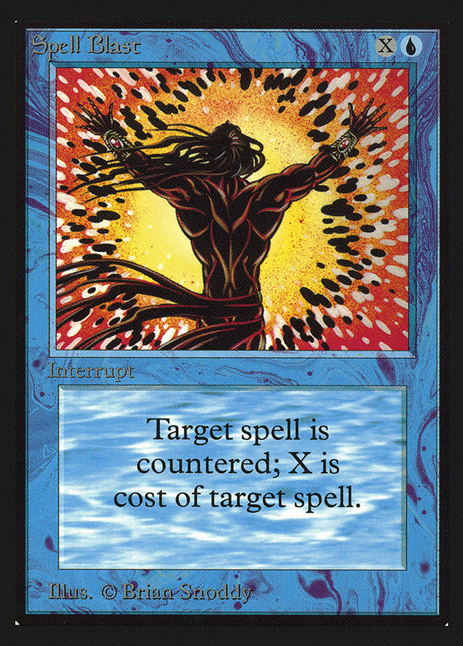 Spell Blast [Collectors' Edition] Magic: The Gathering