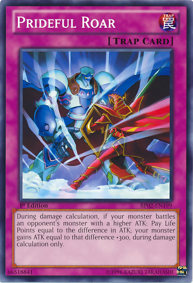 Prideful Roar [BP02-EN199] Common Yu-Gi-Oh!