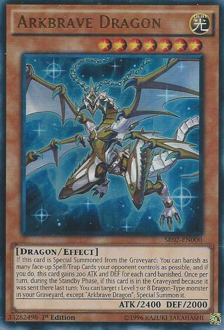 Arkbrave Dragon [SR02-EN000] Ultra Rare Yu-Gi-Oh!