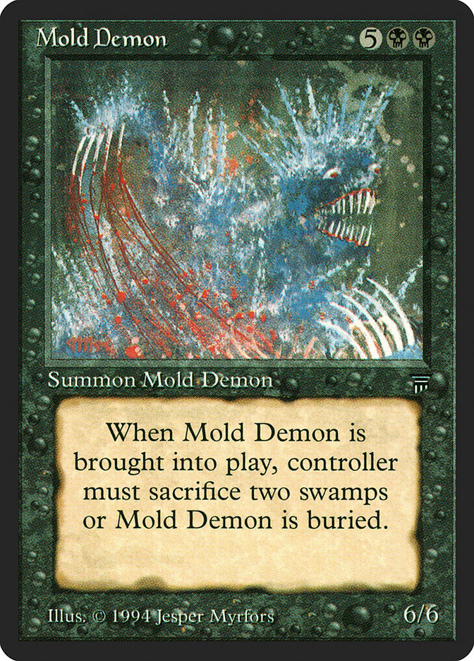 Mold Demon [Legends] Magic: The Gathering