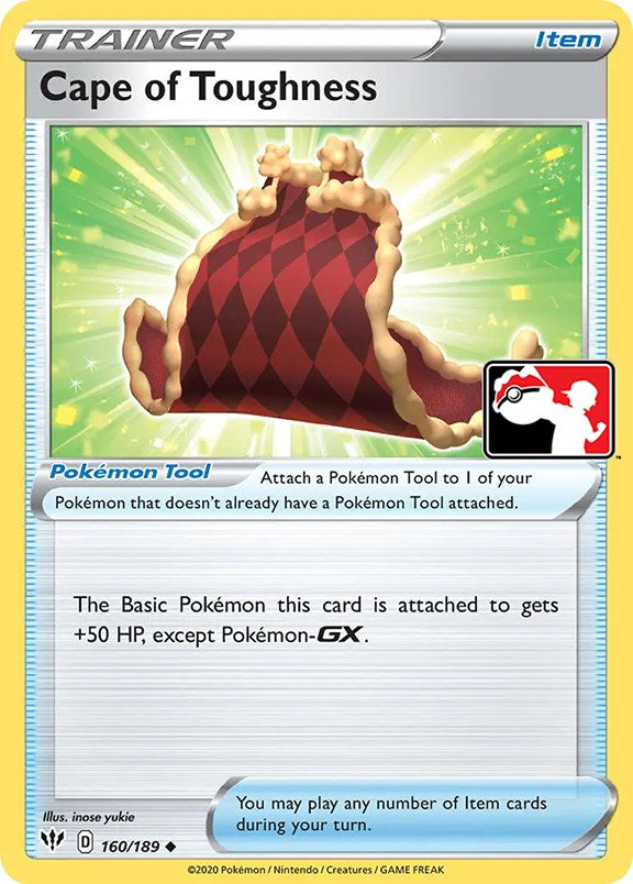 Cape of Toughness (160/189) [Prize Pack Series One] Pokémon