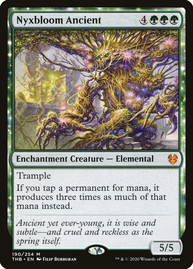 Nyxbloom Ancient (Promo Pack) [Theros Beyond Death Promos] Magic: The Gathering