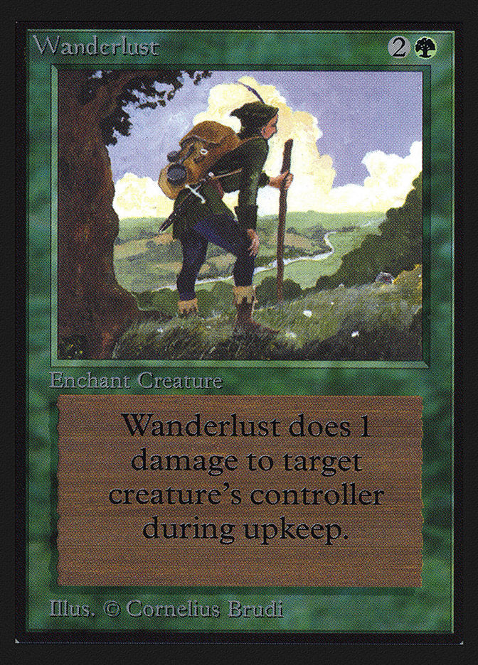 Wanderlust [International Collectors' Edition] Magic: The Gathering