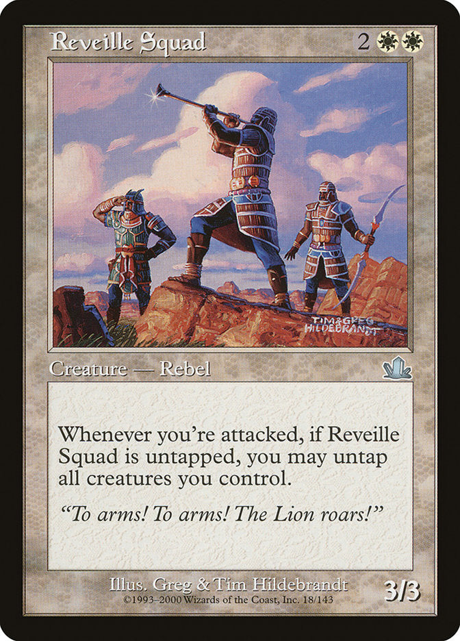 Reveille Squad [Prophecy] Magic: The Gathering