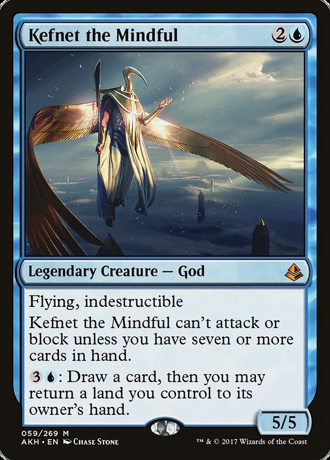 Kefnet the Mindful [Amonkhet] Magic: The Gathering
