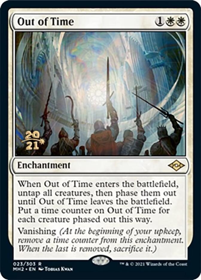 Out of Time [Modern Horizons 2 Prerelease Promos] Magic: The Gathering
