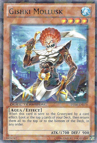 Gishki Mollusk [DT06-EN078] Common Yu-Gi-Oh!