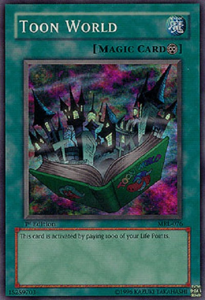 Toon World [MRL-076] Super Rare Yu-Gi-Oh!