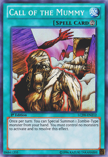 Call of the Mummy [LCJW-EN212] Super Rare Yu-Gi-Oh!