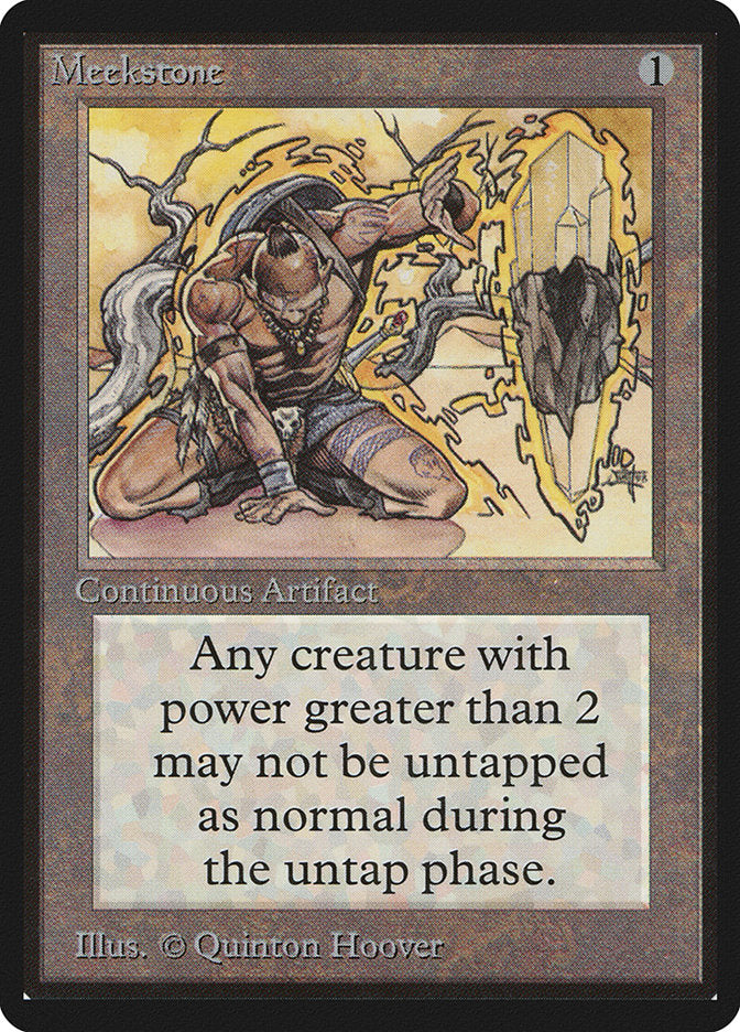 Meekstone [Beta Edition] Magic: The Gathering