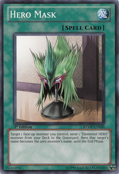 Hero Mask [RYMP-EN030] Common Yu-Gi-Oh!