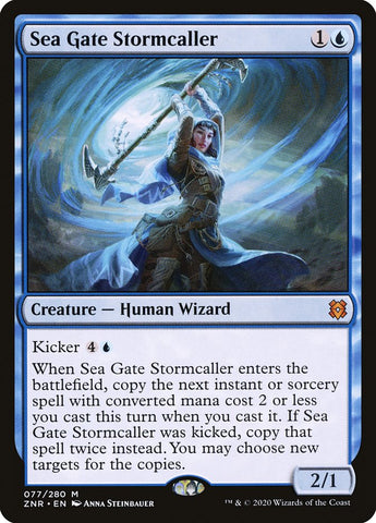 Sea Gate Stormcaller [Zendikar Rising] Magic: The Gathering