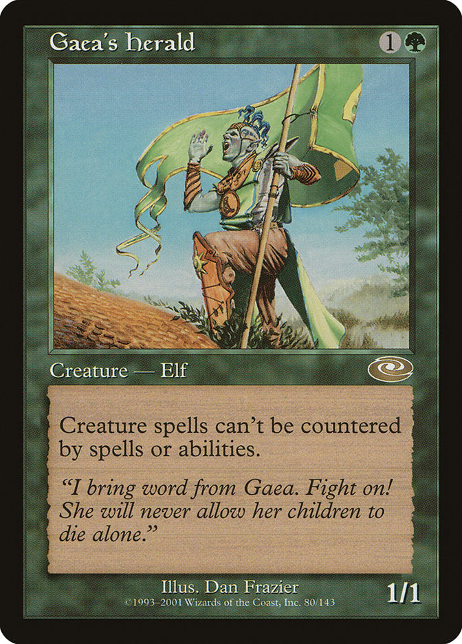 Gaea's Herald [Planeshift] Magic: The Gathering