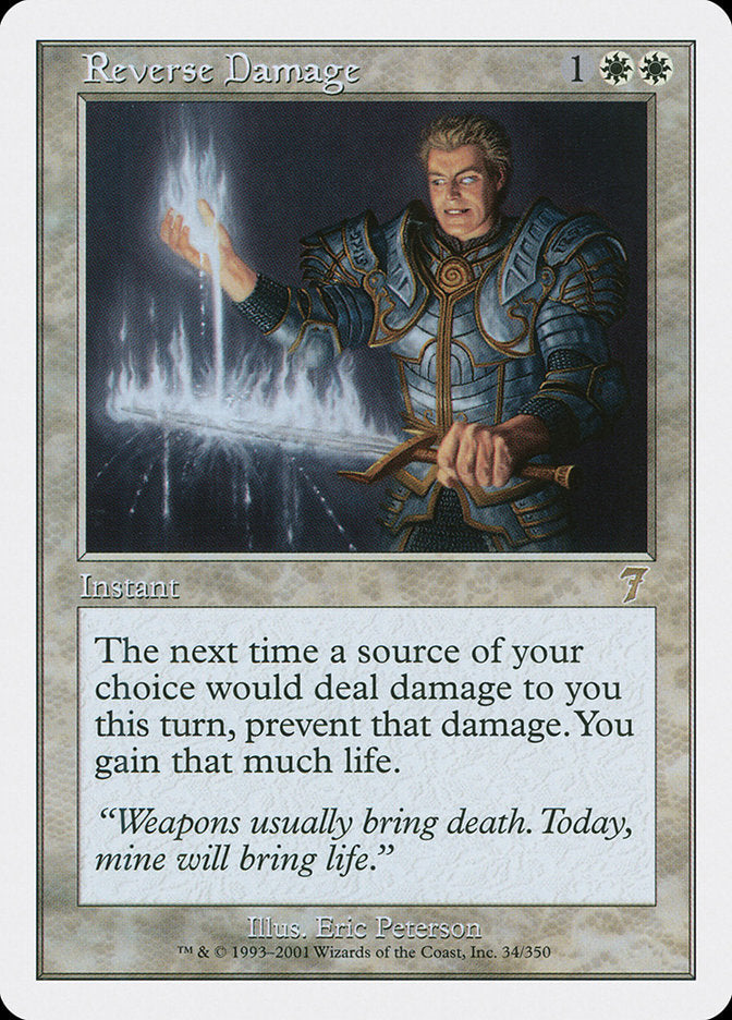 Reverse Damage [Seventh Edition] Magic: The Gathering