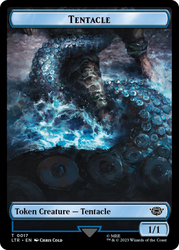 Tentacle // Food (0023) Double-Sided Token (Surge Foil) [The Lord of the Rings: Tales of Middle-Earth Tokens] Magic: The Gathering