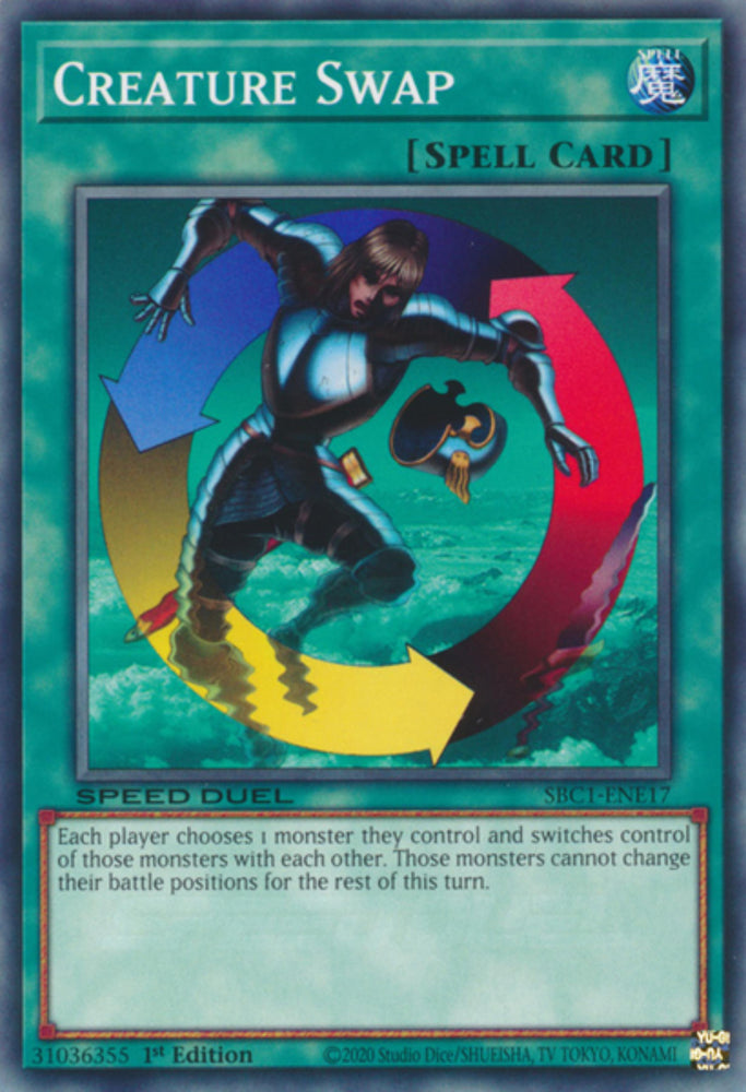 Creature Swap [SBC1-ENE17] Common Yu-Gi-Oh!