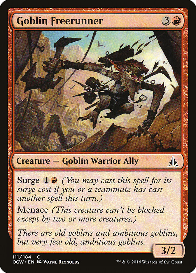 Goblin Freerunner [Oath of the Gatewatch] Magic: The Gathering