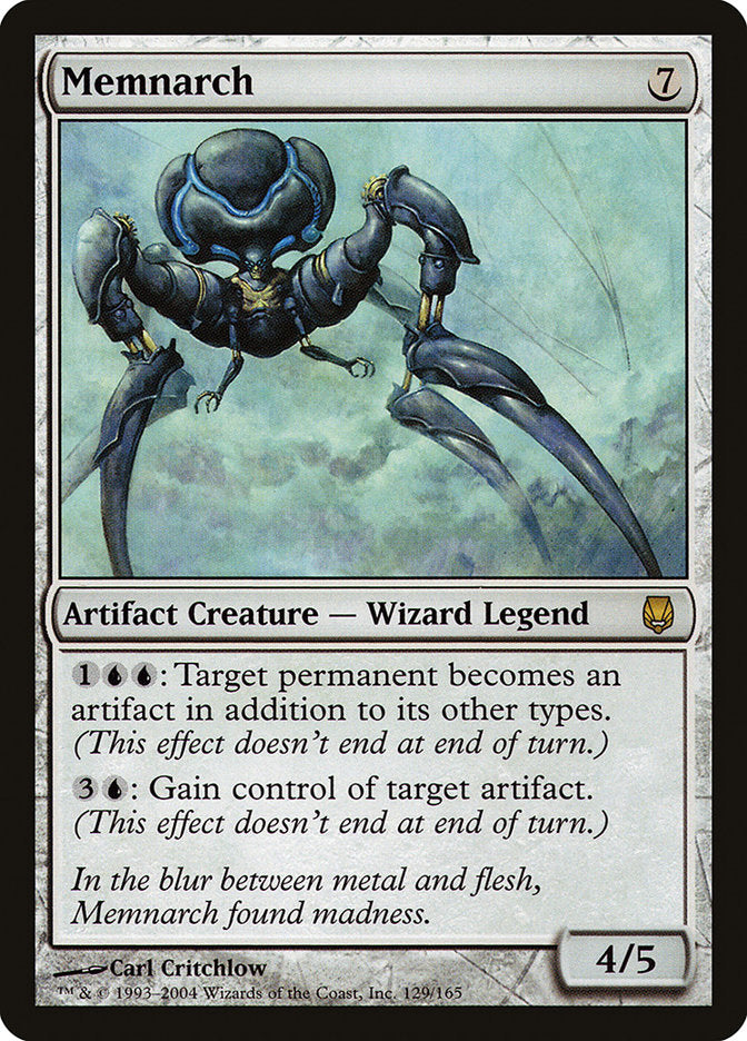 Memnarch [Darksteel] Magic: The Gathering