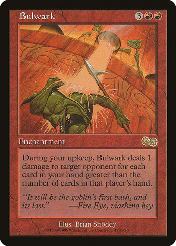 Bulwark [Urza's Saga] Magic: The Gathering