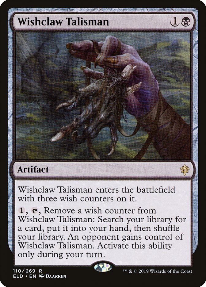 Wishclaw Talisman [Throne of Eldraine] Magic: The Gathering