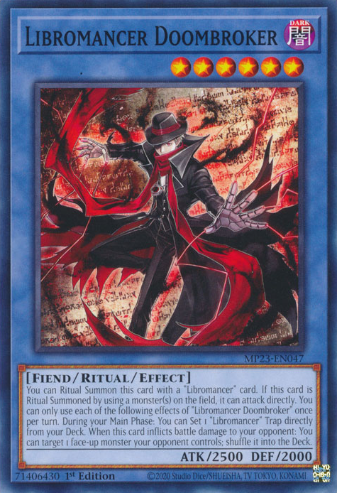Libromancer Doombroker [MP23-EN047] Common Yu-Gi-Oh!