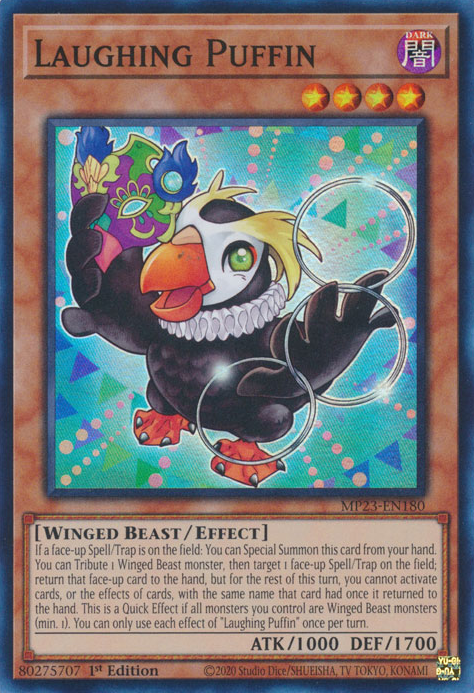 Laughing Puffin [MP23-EN180] Super Rare Yu-Gi-Oh!