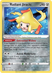 Radiant Jirachi (120/195) [Sword & Shield: Silver Tempest] Pokémon