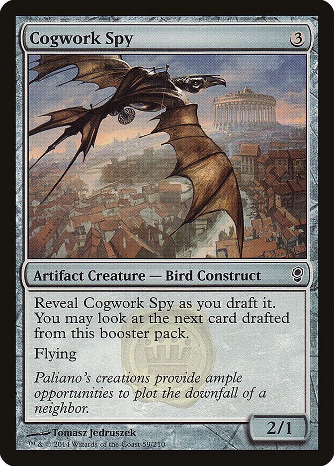 Cogwork Spy [Conspiracy] Magic: The Gathering