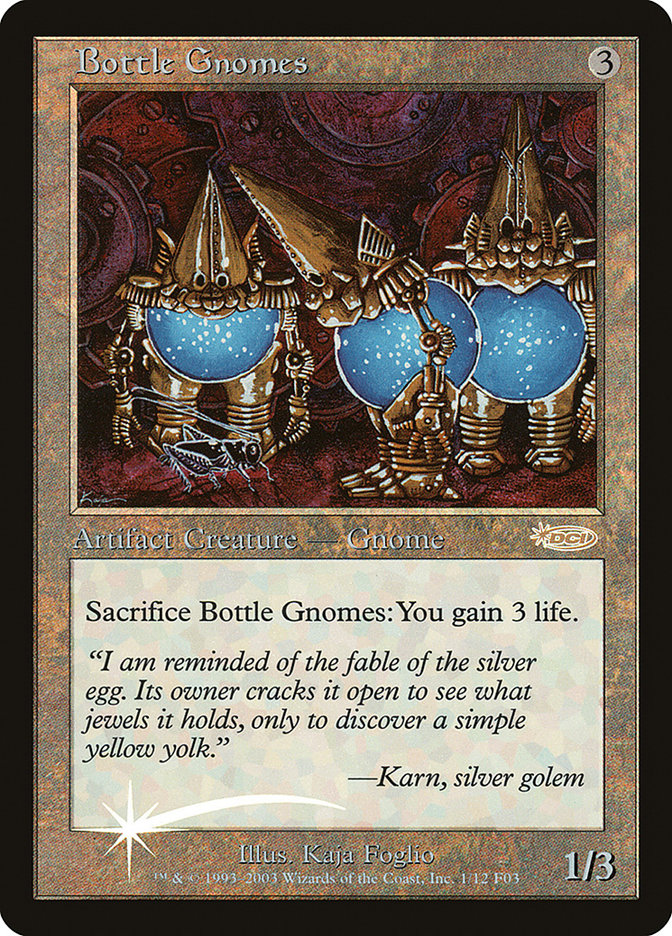 Bottle Gnomes [Friday Night Magic 2003] Magic: The Gathering