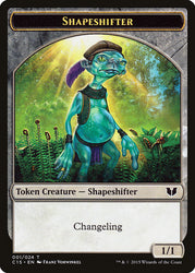 Elemental Shaman // Shapeshifter Double-Sided Token [Commander 2015 Tokens] Magic: The Gathering