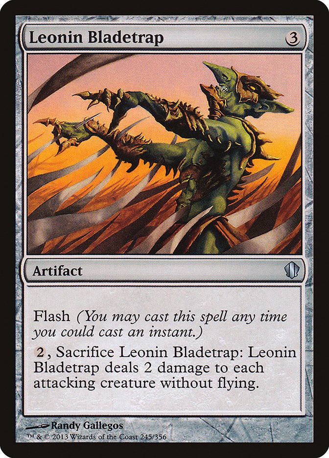 Leonin Bladetrap [Commander 2013] Magic: The Gathering