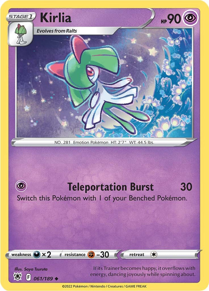 Kirlia (061/189) [Sword & Shield: Astral Radiance] Pokémon