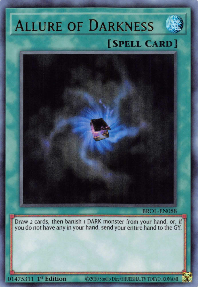 Allure of Darkness [BROL-EN088] Ultra Rare Yu-Gi-Oh!