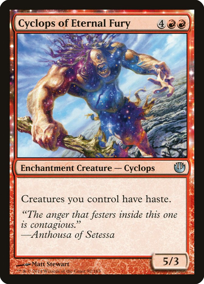Cyclops of Eternal Fury [Journey into Nyx] Magic: The Gathering