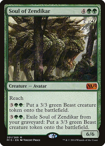 Soul of Zendikar [Magic 2015] Magic: The Gathering