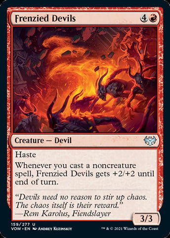 Frenzied Devils [Innistrad: Crimson Vow] Magic: The Gathering