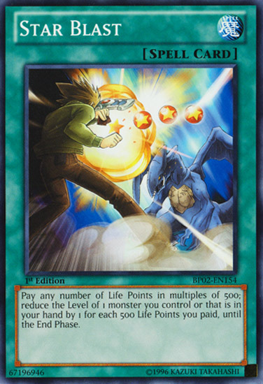 Star Blast [BP02-EN154] Common Yu-Gi-Oh!