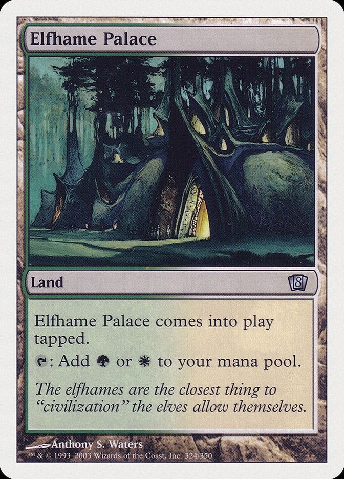 Elfhame Palace [Eighth Edition] Magic: The Gathering