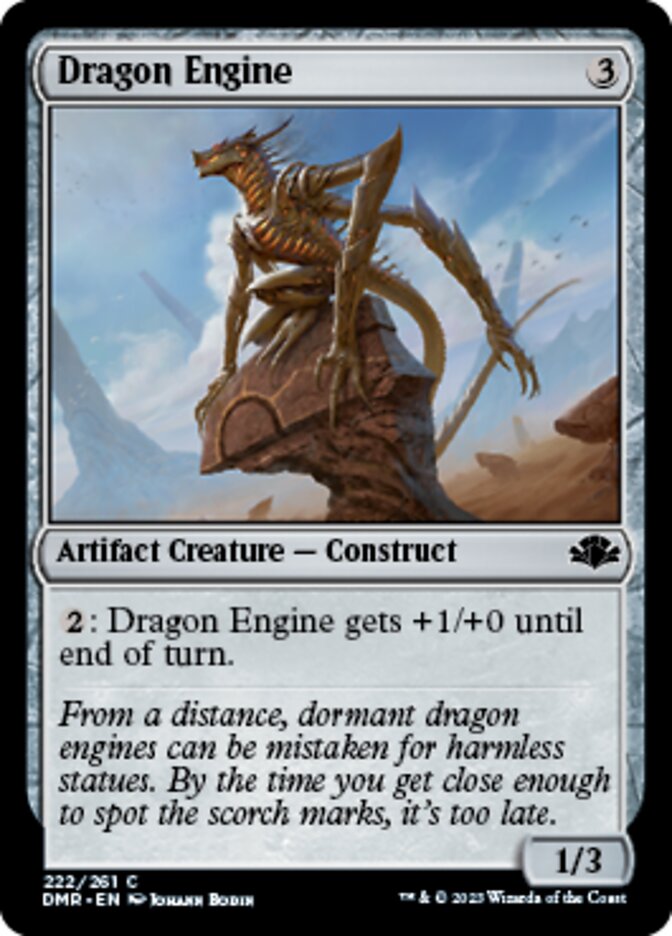 Dragon Engine [Dominaria Remastered] Magic: The Gathering