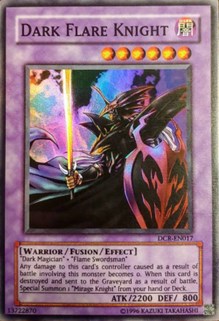 Dark Flare Knight [DCR-EN017] Super Rare Yu-Gi-Oh!
