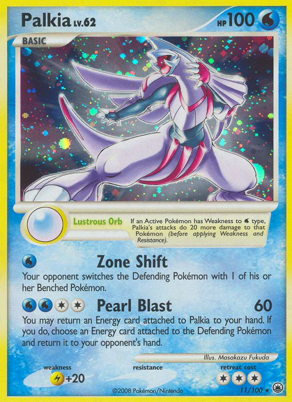 Palkia (11/100) [Diamond & Pearl: Majestic Dawn] Pokémon