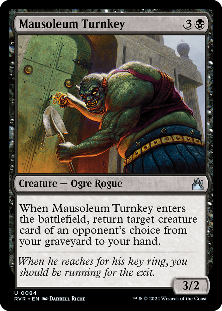 Mausoleum Turnkey [Ravnica Remastered] Magic: The Gathering