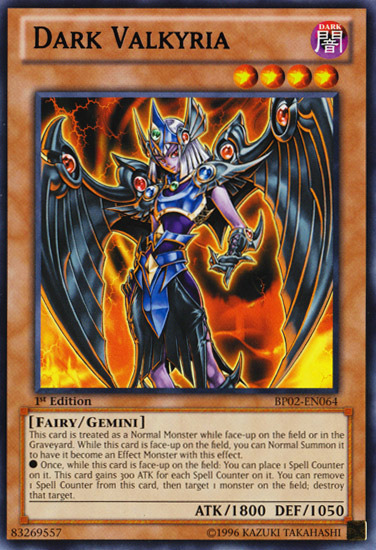 Dark Valkyria [BP02-EN064] Rare Yu-Gi-Oh!