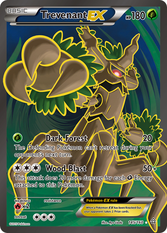 Trevenant EX (145/160) [XY: Primal Clash] Pokémon