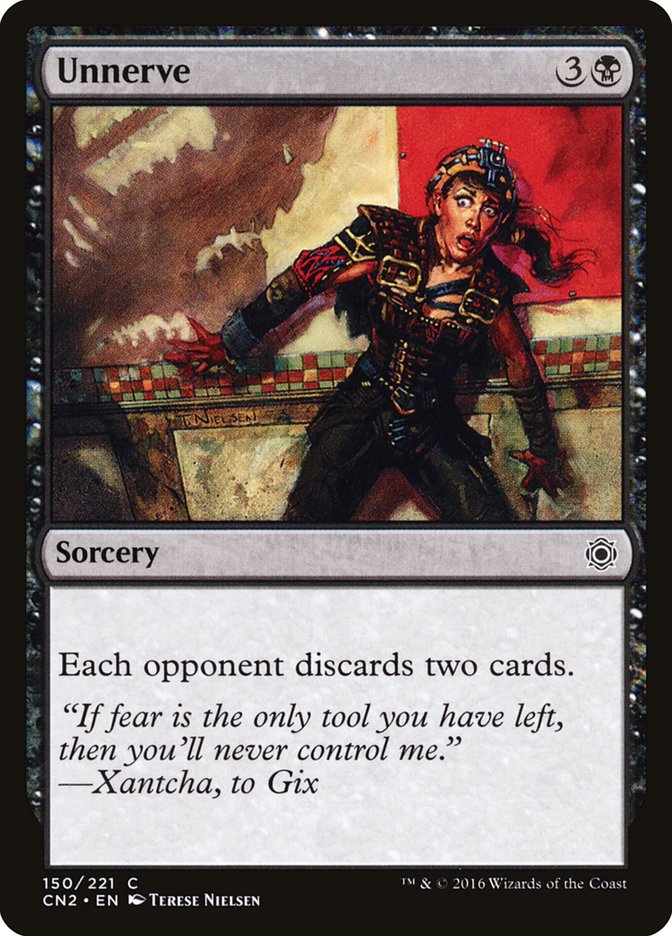 Unnerve [Conspiracy: Take the Crown] Magic: The Gathering