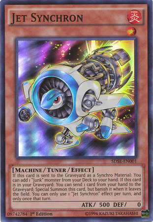 Jet Synchron [SDSE-EN001] Super Rare Yu-Gi-Oh!