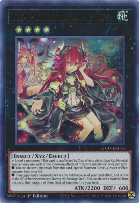 Traptrix Allomerus [ETCO-EN045] Starlight Rare Yu-Gi-Oh!