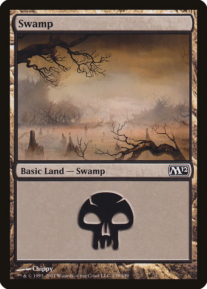 Swamp (239) [Magic 2012] Magic: The Gathering