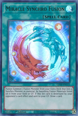 Miracle Synchro Fusion [GFTP-EN111] Ultra Rare Yu-Gi-Oh!